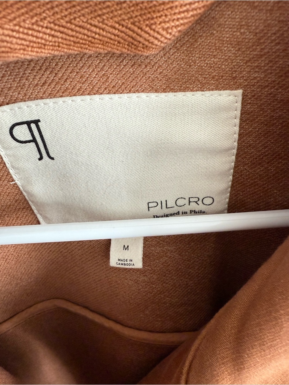 Pilcro Anthropologie Roll Sleeve Collared Bomber Jacket - Picture 5 of 5